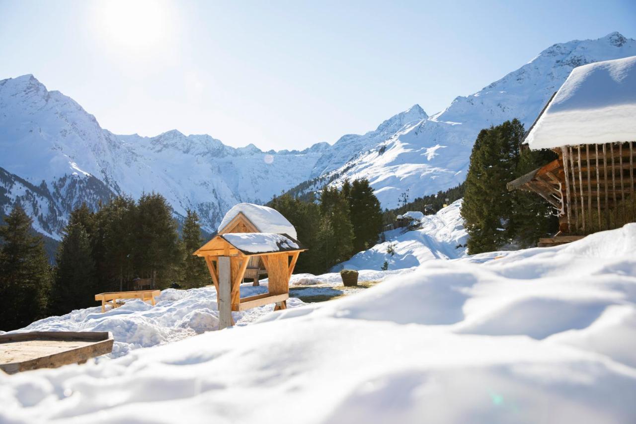 Alpengasthof Praxmar Sankt Sigmund im Sellrain Exteriör bild
