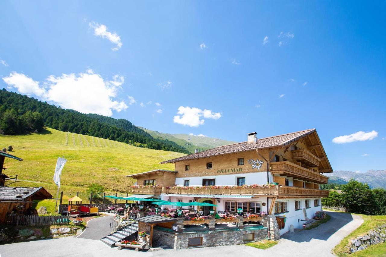 Alpengasthof Praxmar Sankt Sigmund im Sellrain Exteriör bild